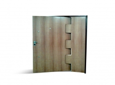 Porta Modelo Castelo pelo interior